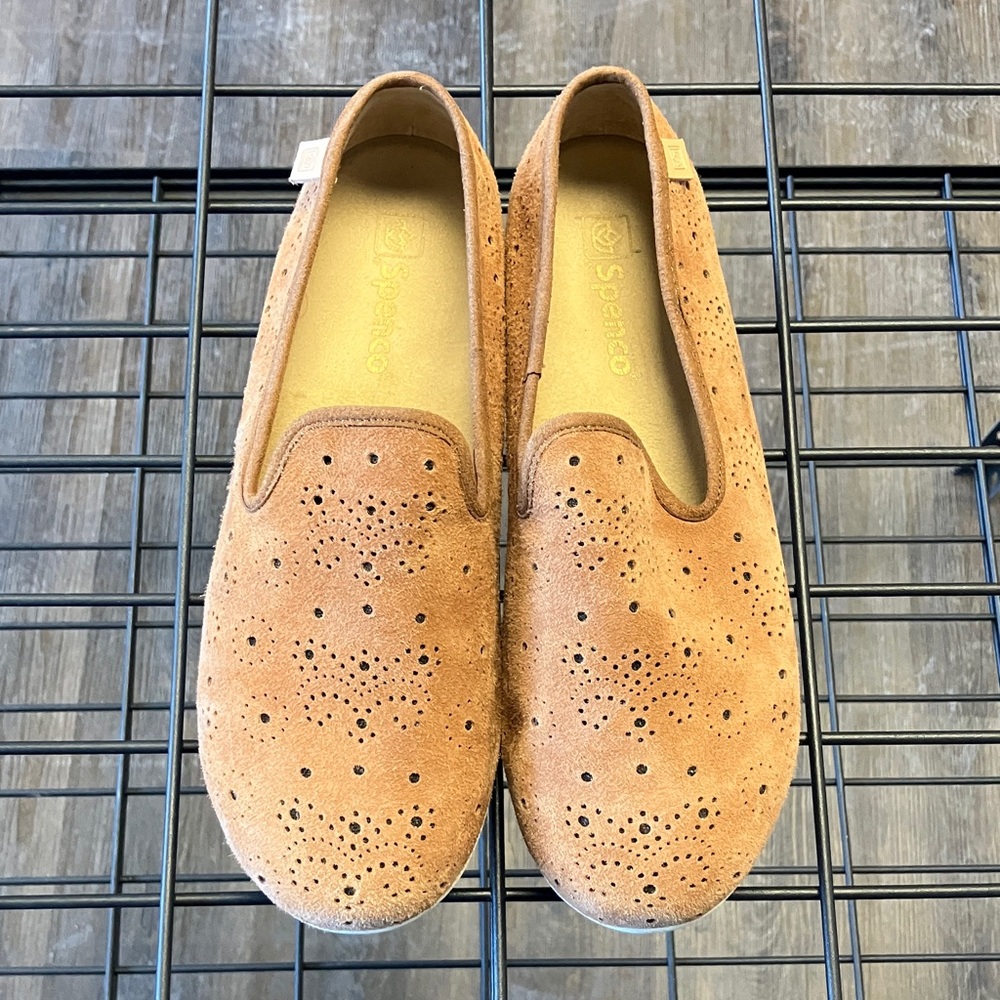 Spenco Women's Tan Suede Loafers